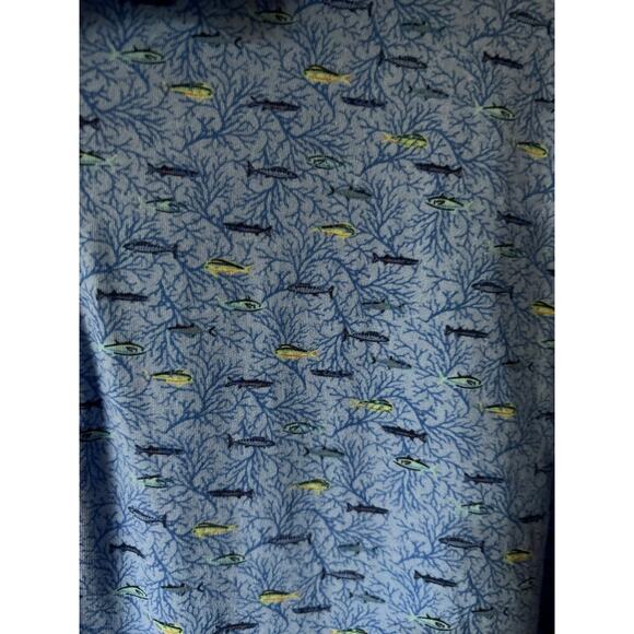 Peter Millar Blue Polo Sporty Design - Picture 4 of 4